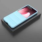 For Samsung Galaxy Z Flip7 5G Magic Shield Fold PC Shockproof Phone Case(Light Blue) - 2