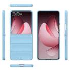 For Samsung Galaxy Z Flip7 5G Magic Shield Fold PC Shockproof Phone Case(Light Blue) - 3
