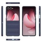 For Samsung Galaxy Z Flip7 5G Magic Shield Fold PC Shockproof Phone Case(Dark Blue) - 3