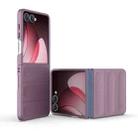 For Samsung Galaxy Z Flip7 5G Magic Shield Fold PC Shockproof Phone Case(Purple) - 1