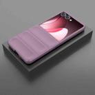 For Samsung Galaxy Z Flip7 5G Magic Shield Fold PC Shockproof Phone Case(Purple) - 2
