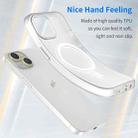 For iPhone 16 MagSafe Frosted Translucent TPU + PC Full Coverage Phone Case(White) - 3