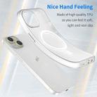 For iPhone 16 Plus MagSafe Frosted Translucent TPU + PC Full Coverage Phone Case(White) - 3