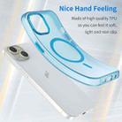 For iPhone 16 Plus MagSafe Frosted Translucent TPU + PC Full Coverage Phone Case(Blue) - 3