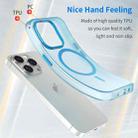 For iPhone 16 Pro MagSafe Frosted Translucent TPU + PC Full Coverage Phone Case(Blue) - 3