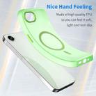 For iPhone SE 2024 MagSafe Frosted Translucent TPU + PC Full Coverage Phone Case(Green) - 3