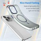 For iPhone 15 Pro Max MagSafe Frosted Translucent TPU + PC Full Coverage Phone Case(Dark Blue) - 3