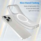 For iPhone 14 Pro Max MagSafe Frosted Translucent TPU + PC Full Coverage Phone Case(White) - 3