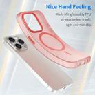 For iPhone 14 Pro Max MagSafe Frosted Translucent TPU + PC Full Coverage Phone Case(Red) - 3