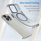 For iPhone 13 Pro Max MagSafe Frosted Translucent TPU + PC Full Coverage Phone Case(Dark Blue) - 3