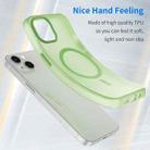 For iPhone 13 MagSafe Frosted Translucent TPU + PC Full Coverage Phone Case(Green) - 3