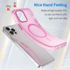 For iPhone 12 Pro MagSafe Frosted Translucent TPU + PC Full Coverage Phone Case(Pink) - 3