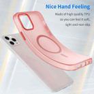 For iPhone 11 Pro Max MagSafe Frosted Translucent TPU + PC Full Coverage Phone Case(Red) - 3
