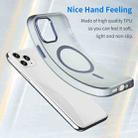 For iPhone 11 Pro MagSafe Frosted Translucent TPU + PC Full Coverage Phone Case(Dark Blue) - 3