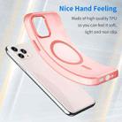 For iPhone 11 Pro MagSafe Frosted Translucent TPU + PC Full Coverage Phone Case(Red) - 3