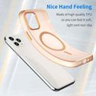 For iPhone 11 Pro MagSafe Frosted Translucent TPU + PC Full Coverage Phone Case(Orange) - 3