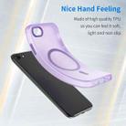 For iPhone SE 2022 / 2020 / 8 MagSafe Frosted Translucent TPU + PC Full Coverage Phone Case(Dark Purple) - 3