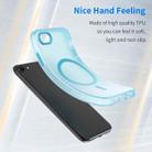 For iPhone SE 2022 / 2020 / 8 MagSafe Frosted Translucent TPU + PC Full Coverage Phone Case(Blue) - 3