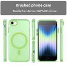 For iPhone SE 2022 / 2020 / 8 MagSafe Frosted Translucent TPU + PC Full Coverage Phone Case(Green) - 2