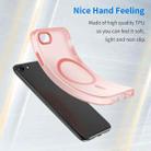For iPhone SE 2022 / 2020 / 8 MagSafe Frosted Translucent TPU + PC Full Coverage Phone Case(Red) - 3
