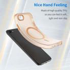 For iPhone SE 2022 / 2020 / 8 MagSafe Frosted Translucent TPU + PC Full Coverage Phone Case(Orange) - 3