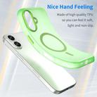 For iPhone 17 MagSafe Frosted Translucent TPU + PC Full Coverage Phone Case(Green) - 3