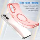 For iPhone 17 MagSafe Frosted Translucent TPU + PC Full Coverage Phone Case(Red) - 3