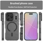 For iPhone 17 Pro MagSafe Frosted Translucent TPU + PC Full Coverage Phone Case(Black) - 2