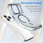 For iPhone 17 Pro MagSafe Frosted Translucent TPU + PC Full Coverage Phone Case(Dark Blue) - 3