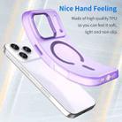 For iPhone 17 Pro MagSafe Frosted Translucent TPU + PC Full Coverage Phone Case(Dark Purple) - 3