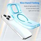 For iPhone 17 Pro MagSafe Frosted Translucent TPU + PC Full Coverage Phone Case(Blue) - 3