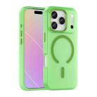 For iPhone 17 Pro MagSafe Frosted Translucent TPU + PC Full Coverage Phone Case(Green) - 1