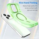 For iPhone 17 Pro MagSafe Frosted Translucent TPU + PC Full Coverage Phone Case(Green) - 3
