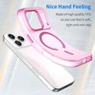 For iPhone 17 Pro MagSafe Frosted Translucent TPU + PC Full Coverage Phone Case(Pink) - 3