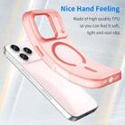 For iPhone 17 Pro MagSafe Frosted Translucent TPU + PC Full Coverage Phone Case(Red) - 3