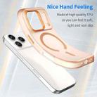 For iPhone 17 Pro MagSafe Frosted Translucent TPU + PC Full Coverage Phone Case(Orange) - 3