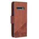 For Samsung Galaxy S10 Matching Color Crocodile Texture Horizontal Flip PU Leather Case with Wallet & Holder & Card Slots(Brown) - 3