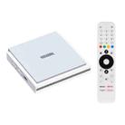 MECOOL KM2 Plus Android 11 Dual-band WiFi Smart Voice TV Box 4GB+32GB, US Plug(White) - 1