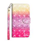For iPhone SE 2022 / SE 2020 / 8 / 7 3D Painting Pattern Horizontal Flip TPU + PU Leather Case with Holder & Card Slots & Wallet & Lanyard(Gradient Color) - 2