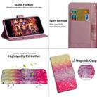 For iPhone SE 2022 / SE 2020 / 8 / 7 3D Painting Pattern Horizontal Flip TPU + PU Leather Case with Holder & Card Slots & Wallet & Lanyard(Gradient Color) - 6