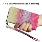 For iPhone SE 2022 / SE 2020 / 8 / 7 3D Painting Pattern Horizontal Flip TPU + PU Leather Case with Holder & Card Slots & Wallet & Lanyard(Gradient Color) - 7