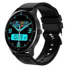 YK02 1.43 inch AMOLED Screen Smart Watch, BT Call / Heart Rate / Blood Pressure / Blood Oxygen(Black) - 1