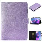 For Lenovo Tab P11 Gen2 /Xiaoxin Pad Plus 2023 Varnish Glitter Powder Smart Leather Tablet Case(Purple) - 1