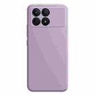 For Xiaomi Redmi K70E Imitation Liquid Silicone Phone Case(Light Purple) - 1