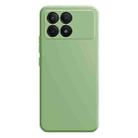 For Xiaomi Redmi K70E Imitation Liquid Silicone Phone Case(Matcha Green) - 1