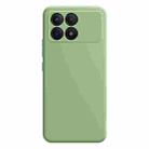 For Xiaomi Redmi K70 Pro Imitation Liquid Silicone Phone Case(Matcha Green) - 1