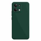 For Xiaomi Redmi Note 13 5G Imitation Liquid Silicone Phone Case(Dark Green) - 1