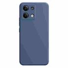 For Xiaomi Redmi Note 13 5G Imitation Liquid Silicone Phone Case(Grey) - 1