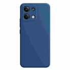 For Xiaomi Redmi Note 13 5G Imitation Liquid Silicone Phone Case(Blue) - 1