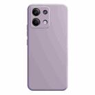 For Xiaomi Redmi Note 13 Pro 5G Imitation Liquid Silicone Phone Case(Light Purple) - 1